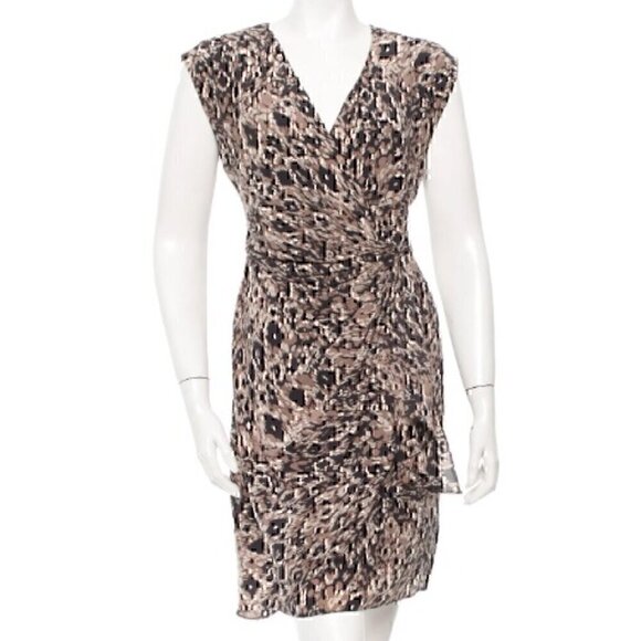 Rachel Zoe Dresses & Skirts - RACHEL ZOE Higher line Silk Printed Dress Size: 8